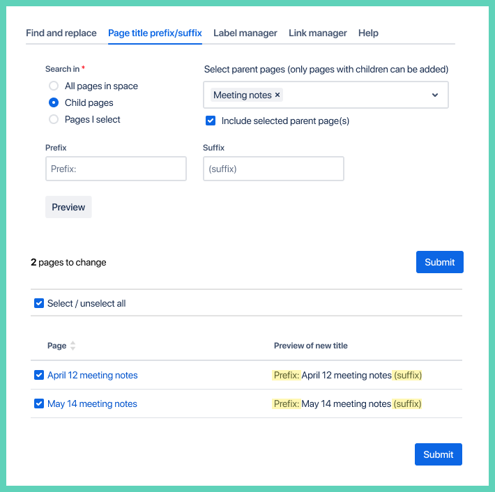 prefix suffix space content manager.png