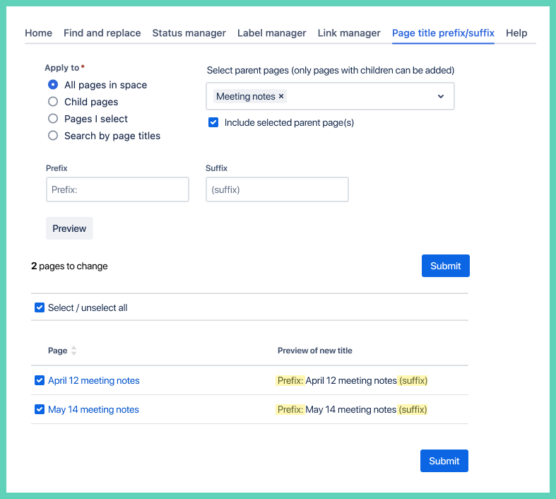 prefix suffix space content manager.png